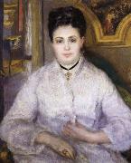 Pierre Renoir Madame Victor Chocquet oil on canvas